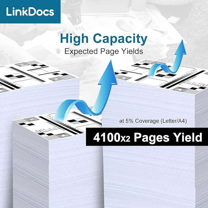 LinkDocs WorkCentre 3210 3220 106R01486 High Yield Toner Cartridge Replacement for Xerox 106R01486 Toner Used with Xerox WorkCentre 3210 3220 Series Printer 4100 Pages (2 Pack) - Image 2