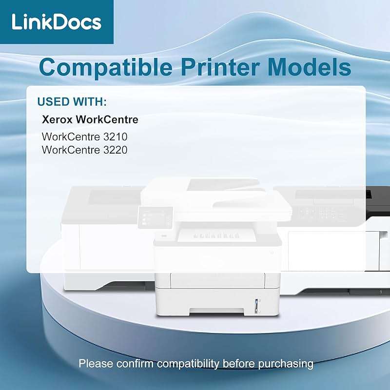 LinkDocs WorkCentre 3210 3220 106R01486 High Yield Toner Cartridge Replacement for Xerox 106R01486 Toner Used with Xerox WorkCentre 3210 3220 Series Printer 4100 Pages (2 Pack) - Image 3