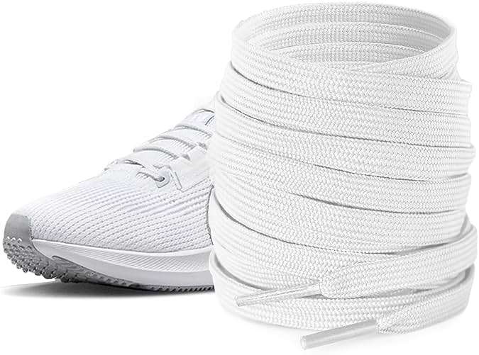 UamGlsob 1/4" Running Shoe Laces for Air Zoom Pegasus/Structure/Vomero/Fly Sneakers, Durable Thin Shoelaces Replacement - Image 1
