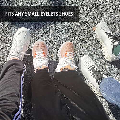 UamGlsob 1/4" Running Shoe Laces for Air Zoom Pegasus/Structure/Vomero/Fly Sneakers, Durable Thin Shoelaces Replacement - Image 7