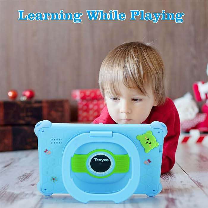 Trayoo Kids Tablet, 7 inch Tablets for Kids, 32GB Toddler Tablet with Case Included, Parental Control, Dual Camera, GMS, WiFi (Blue) - Image 7