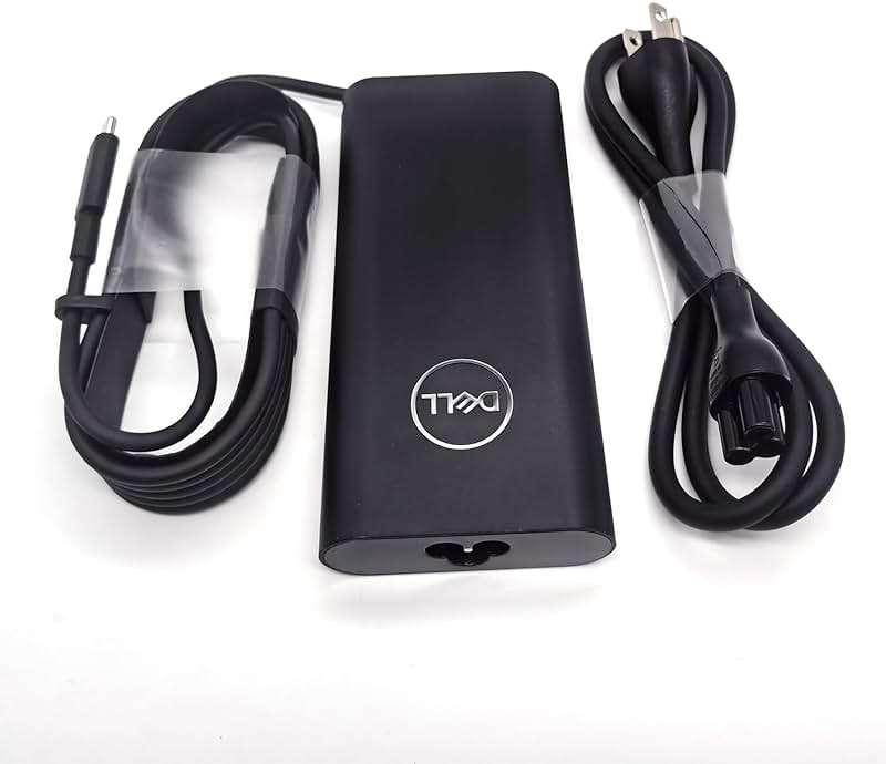 Dell Laptop Charger 130W USB C Type C AC Adapter,XPS 15 9500 9510 9520 XPS 17 9700 9710 9720 9730 AC Charger, Black, DA130PM170 - Image 4