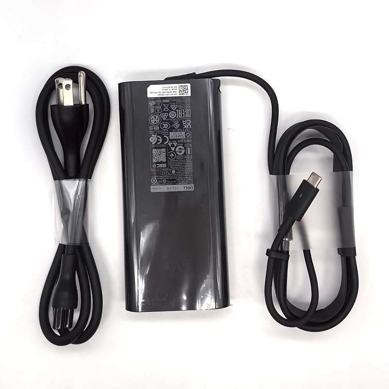 Dell Laptop Charger 130W USB C Type C AC Adapter,XPS 15 9500 9510 9520 XPS 17 9700 9710 9720 9730 AC Charger, Black, DA130PM170 - Image 6