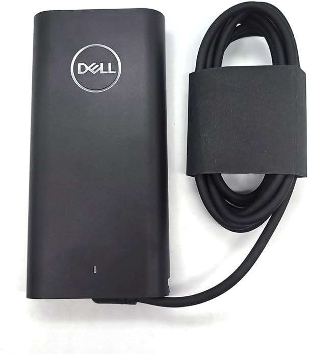 Dell Laptop Charger GAN 130W USB C Type C AC Adapter,Alienware X14 X14 R2, Inspiron 16 Plus 7620 7630, Precision 3470 3480 3570 3571 3580 3581 5470 5480 5570 AC Charger, Balck, HA130PM170 - Image 2