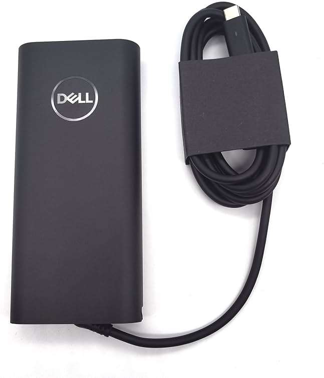 Dell Laptop Charger GAN 130W USB C Type C AC Adapter,Alienware X14 X14 R2, Inspiron 16 Plus 7620 7630, Precision 3470 3480 3570 3571 3580 3581 5470 5480 5570 AC Charger, Balck, HA130PM170 - Image 7