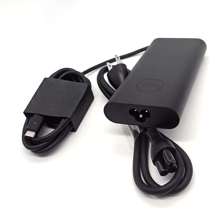 Dell Laptop Charger GAN 130W USB C Type C AC Adapter,Alienware X14 X14 R2, Inspiron 16 Plus 7620 7630, Precision 3470 3480 3570 3571 3580 3581 5470 5480 5570 AC Charger, Balck, HA130PM170 - Image 8