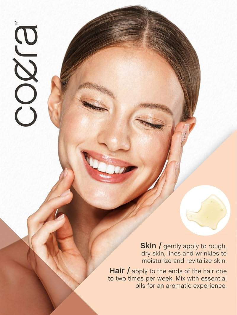 Coera Camellia Seed Oil Organic | 8 fl oz | Moisturizing Oil for Hair and Skin | Free of Parabens, SLS, & Fragrances - Image 6