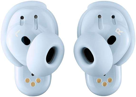 Bose QuietComfort Ultra Wireless Noise Cancelling Earbuds, Bluetooth Noise Cancelling Earbuds with Spatial Audio and World-Class Noise Cancellation, Moonstone Blue - Limited Edition - Image 4