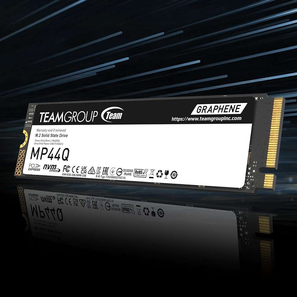 TEAMGROUP MP44Q 2TB SLC Cache Gen 4x4 M.2 2280 PCIe 4.0 w/NVMe Laptop, Desktop, NUC, NAS SSD Read/Write Speed up to 7000/5900MB/s TM8FFD002T0C101 - Image 3