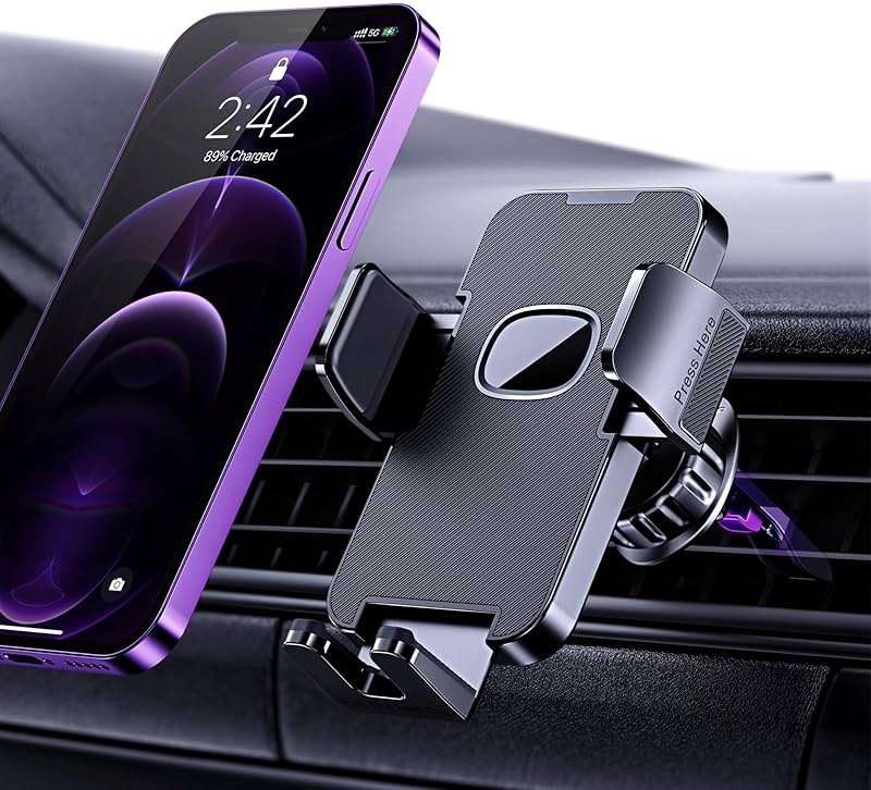 FESIYOYE Car Phone Holders for Car Air Vent Phone Mount Universal Automotive Accessories Car Mount Cradles Fit for iPhone Android Smartphones - Image 2