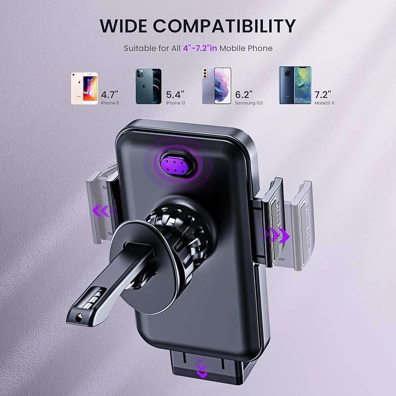 FESIYOYE Car Phone Holders for Car Air Vent Phone Mount Universal Automotive Accessories Car Mount Cradles Fit for iPhone Android Smartphones - Image 5