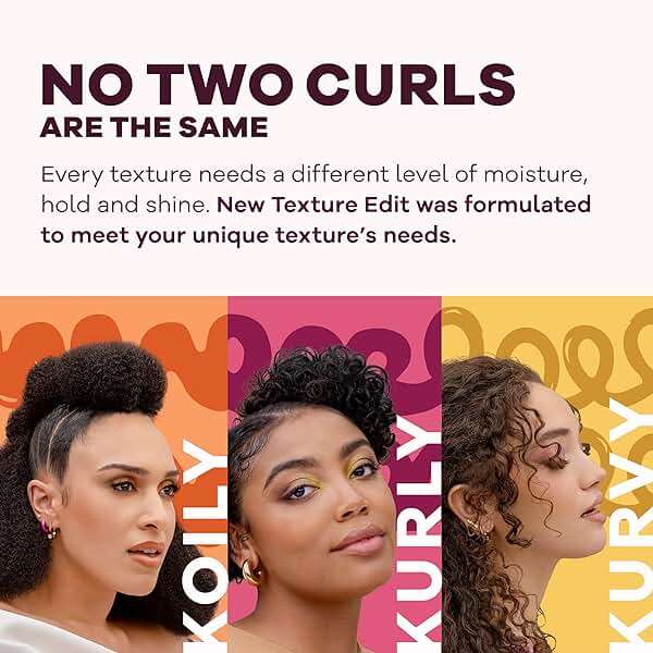 Eco Style Texture Edit Curl Sculpt Hybrid Styler — Medium-Hold Cream-Gel Blend for Wash-and-Go Definition, Twist Outs, and Long-Lasting Shape, Designed for Type 3 Hair, 8 oz - Image 2