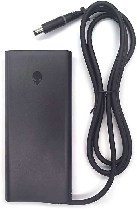 Dell Alienware GAN Laptop Charger 360W Barrel 7.4mm tip,Aliemware M18 X16 M16 X17 R2 AC Adapter, Black, LA360PM230 - Image 1