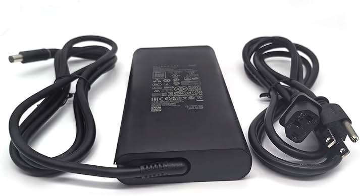 Dell Alienware GAN Laptop Charger 360W Barrel 7.4mm tip,Aliemware M18 X16 M16 X17 R2 AC Adapter, Black, LA360PM230 - Image 7