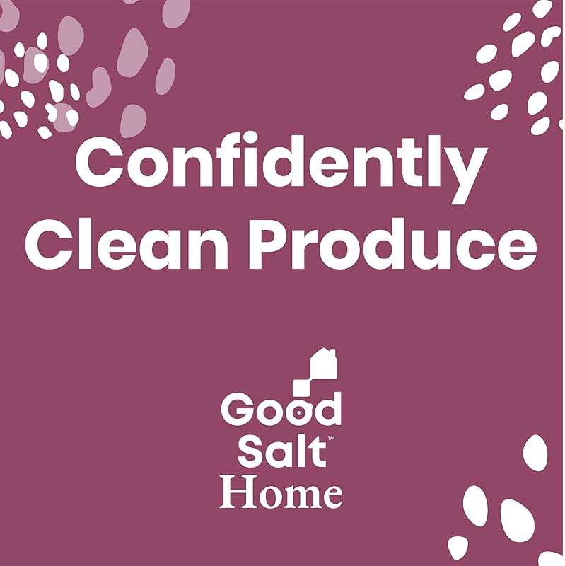 Good Salt Home Fresh Extend Fruit and Vegetable Wash, Natural Produce Cleaner, Made in the USA, 32 Ounce Bottle, 2-Pack - Image 6