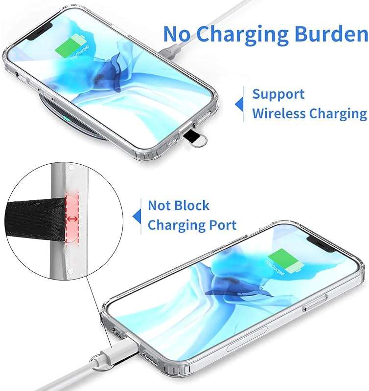 OUTXE Phone Lanyard Tether with 4 Patch- 2× Phone Tether, 4× Phone Patch with Adhesive, Compatible with Smartphone- Colorful - Image 7