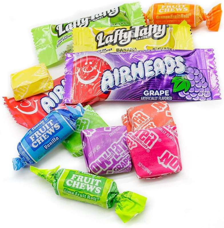 Chewy Candy Variety Pack 3 Lb – Bulk Bag, Fruit Flavored, Individually Wrapped - Image 5