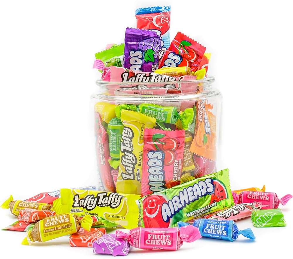 Chewy Candy Variety Pack 3 Lb – Bulk Bag, Fruit Flavored, Individually Wrapped - Image 6
