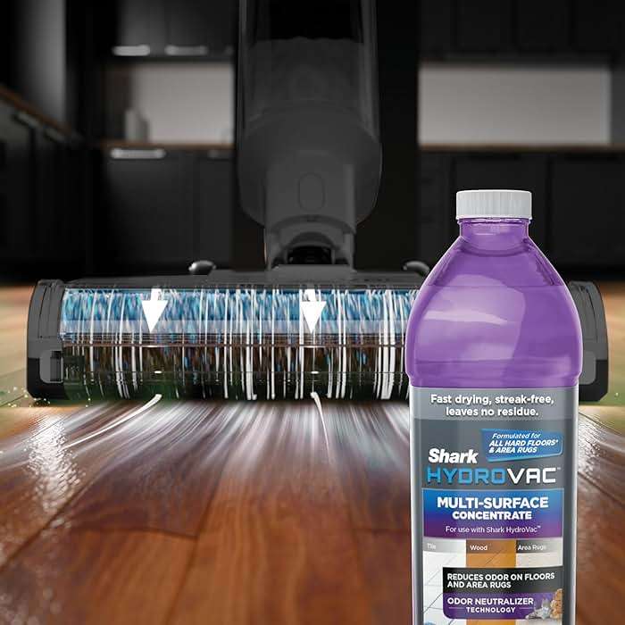 Shark HydroVac MessMaster Wet Dry Corded Vacuum Cleaner, 3-in-1 Multi-Surface Vacuum Mop & Self-Cleaning System, Lightweight, Powerful Suction, for Hard Floors & Area Rugs, Navy, WD161 - Image 4