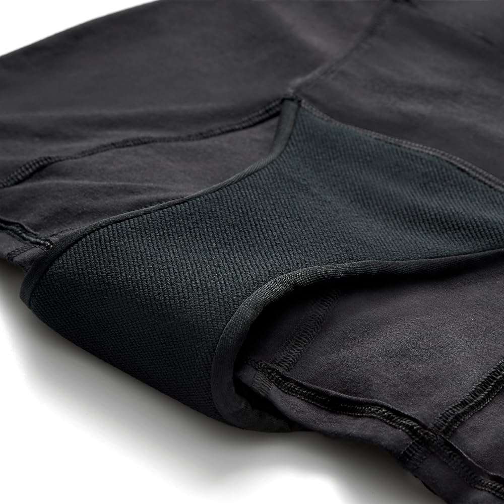 THINX Ultra-Soft Period Underwear, Overnight Boy-Shorts Leakproof, Holds Up to 12 Regular Tampons*, Period Underwear for Women, Reusable & Controls Odor, Black, L - Image 4