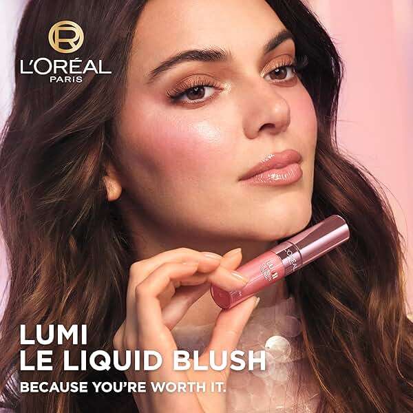 L'Oreal Paris True Match Lumi Le Liquid Blush, Intense Lightweight Blush Formula With Liquid Pigments, Dewy Bright Pink, 0.33 Fl Oz - Image 6