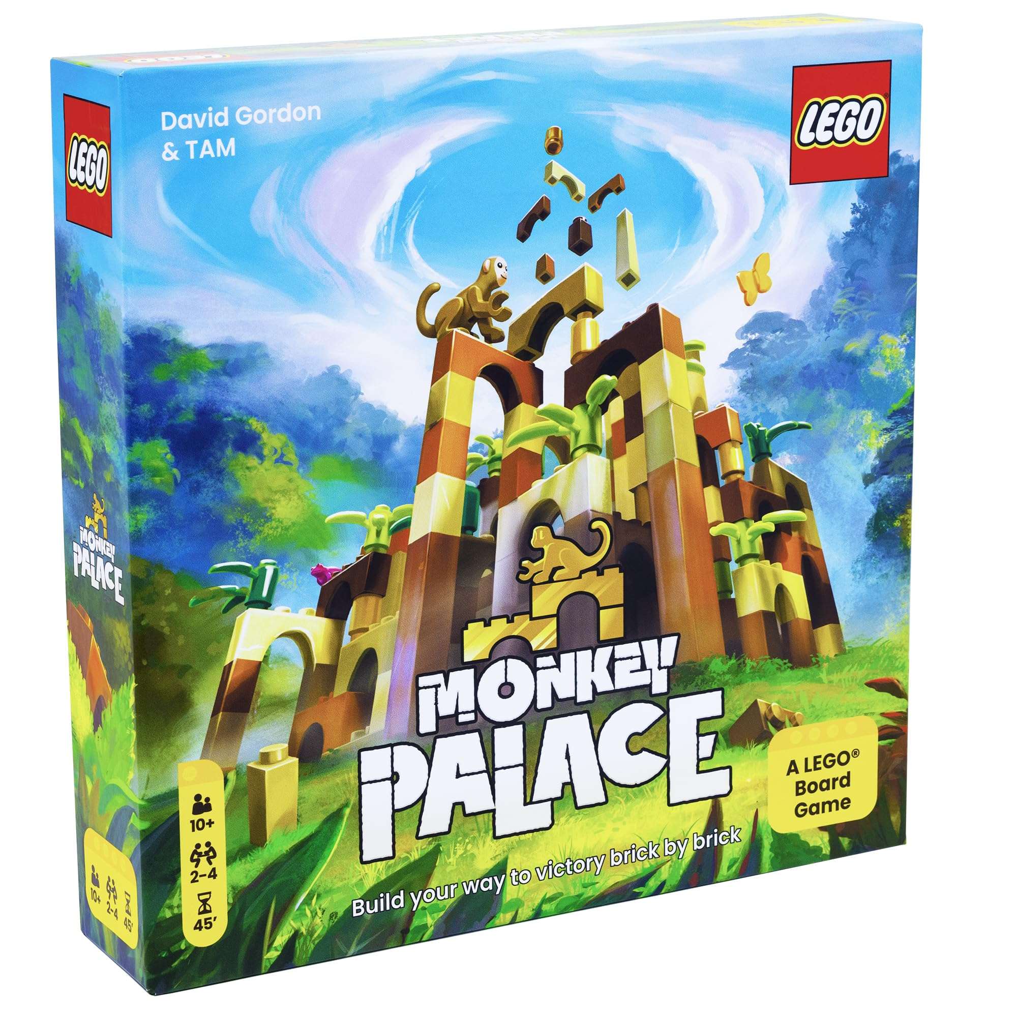 Monkey Palace - LEGO Board Game, Brick Building Strategy Board Game for Kids 8-12, Family Fun for Adults, LEGO Fun Toys for Kids & Families, 2-4 Players Ages 10+, 45 Minute Playtime - Image 1