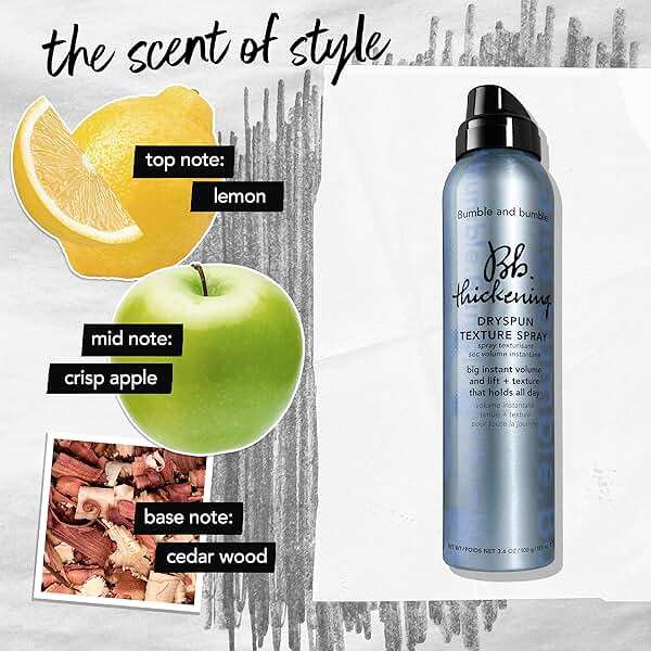 Bumble and bumble. Thickening Dryspun Texture Spray | Dry Texture Spray for Hair Volume | Lightweight Formula | Adds Hold | For Fine to Medium Straight to Wavy Hair Types - Image 7