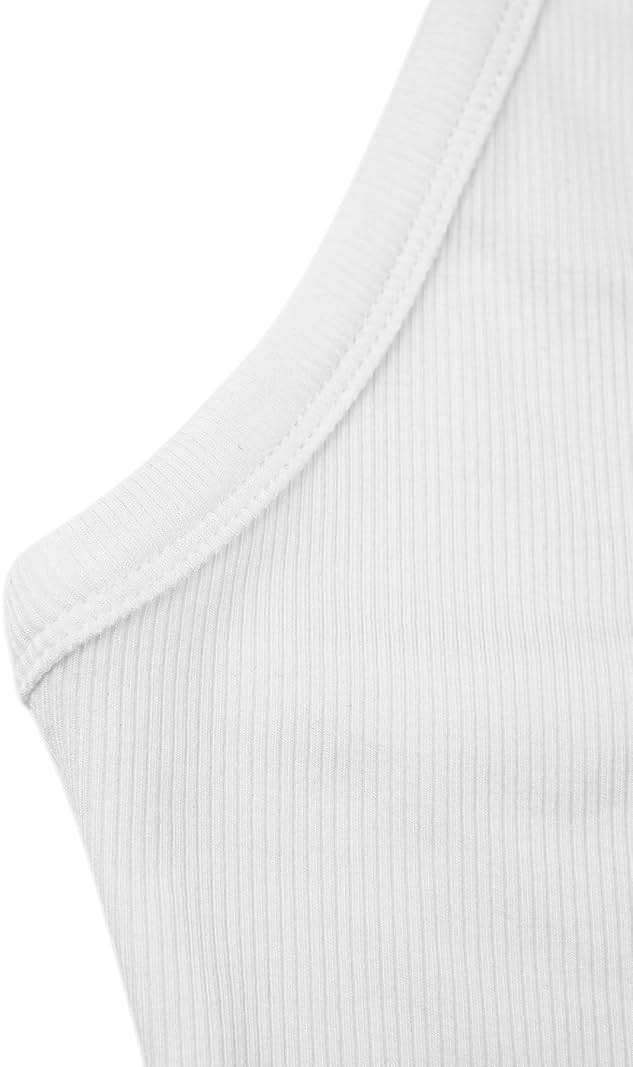 iGENJUN Workout Tops for Women Racerback Basic Tank Summer 2026 Camisole V Neck Slim Fit Ribbed Sleeveless - Image 5