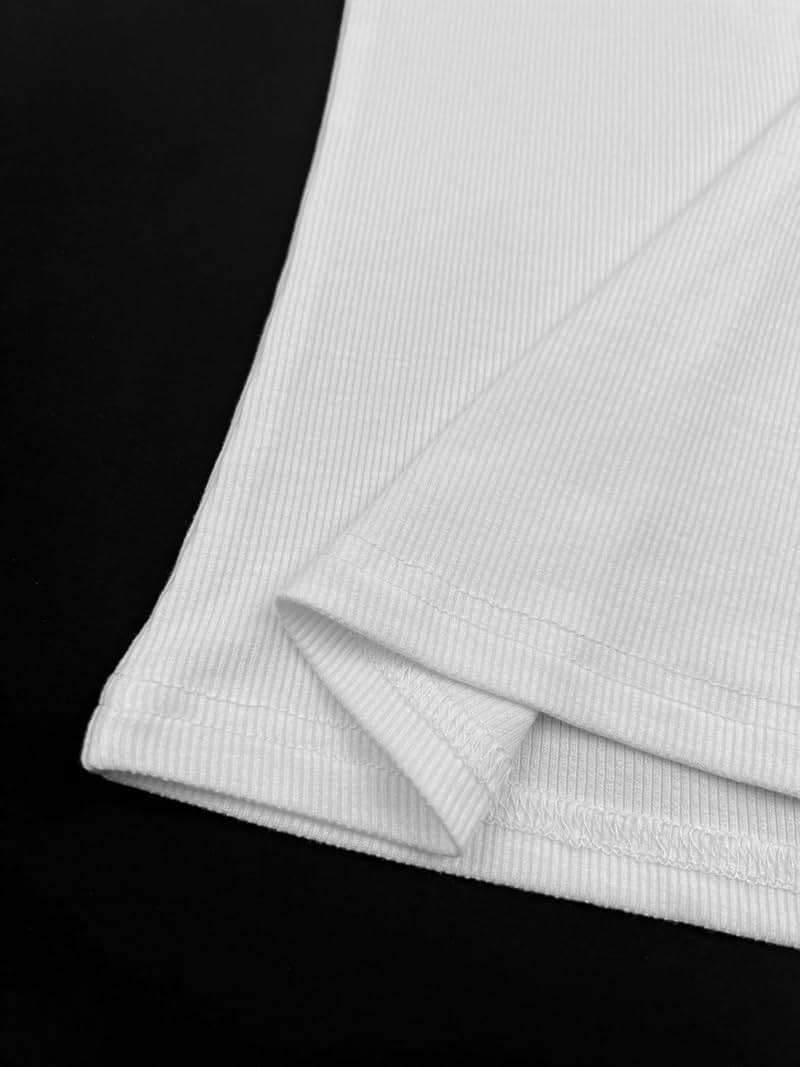 iGENJUN Womens Spaghetti Strap V-Neck Ribbed Tank Tops for Women 2026 Slim Fitted Soft Camisole Basic Layering Shirts - Image 5