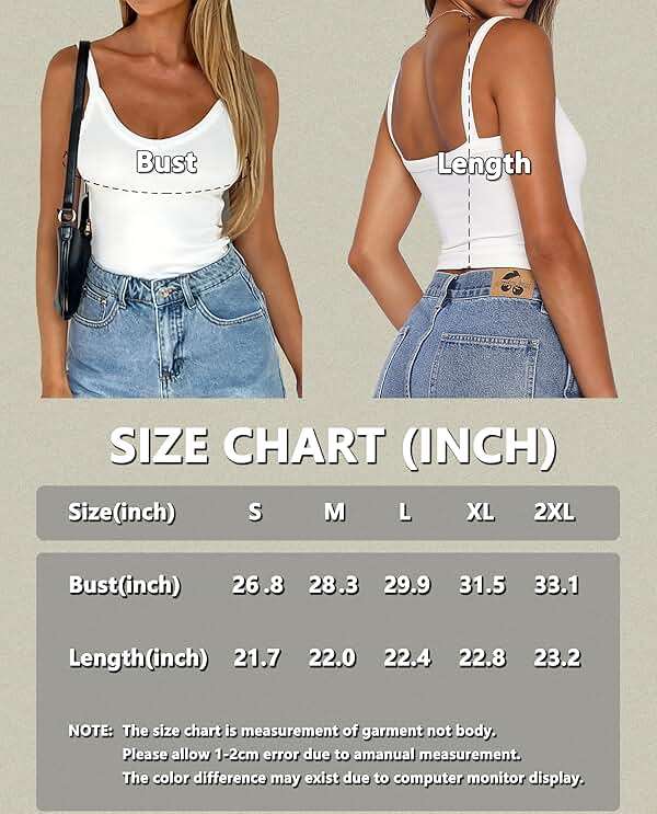 iGENJUN Womens Spaghetti Strap V-Neck Ribbed Tank Tops for Women 2026 Slim Fitted Soft Camisole Basic Layering Shirts - Image 7