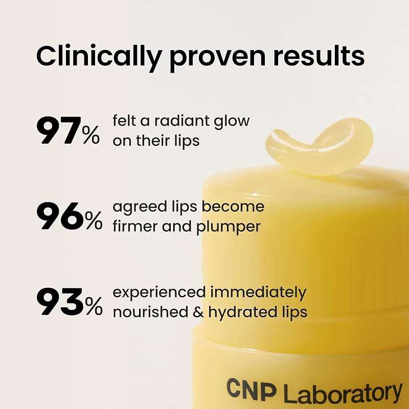 CNP Honey Lip Butter - Propolis Lipcerin™ 01 Original, Hydrating Overnight Manuka Lip Balm & Mask, 12hr Long-Lasting Moisture, Stocking Stuffers, Gifts for Women, 0.5 fl.oz. - Image 4