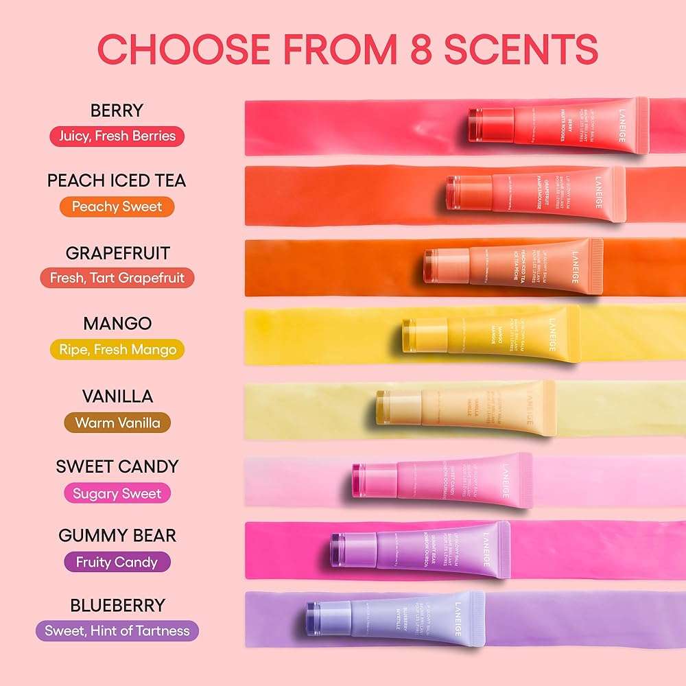 LANEIGE Lip Glowy Balm: Sheer Tinted Lip Moisturizer with Shea Butter, for Hydrating Shine & Soft Lips - Image 6