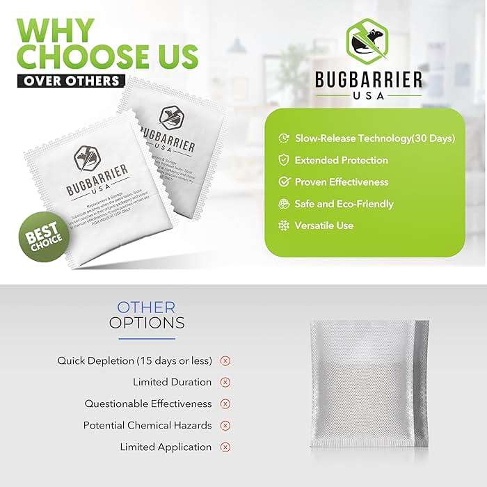 BugBarrier's Extra-Strength Mouse Repellent Deterrent Pouches, USDA 99% Biobased, Peppermint & Rosemary Oils Repel Mice Nesting in Car, RV, Boat, Garage, Shed, Cabin Made in The USA (Pack of 10) - Image 4