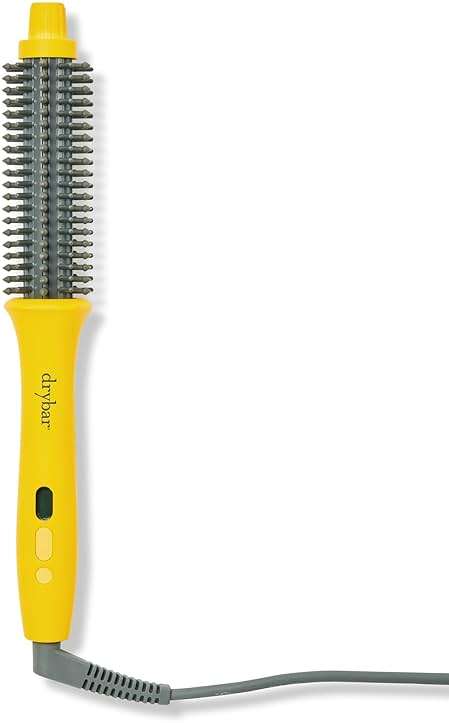 Drybar The Curl Party Heated Curling Round Brush – Salon Curling Wand with Long-Lasting, Shiny Results - Image 1