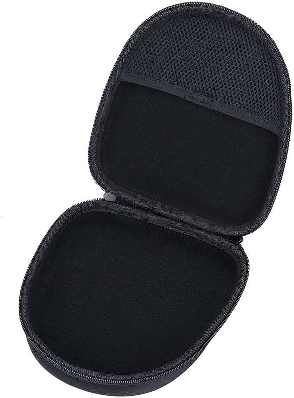 Lebakort Headphone Case Compatible with KVIDIO/TOZO/BERIBES/JLab/Raycon Over-Ear Headphones, Universal Portable Travel Organizer (Black Case) - Image 3