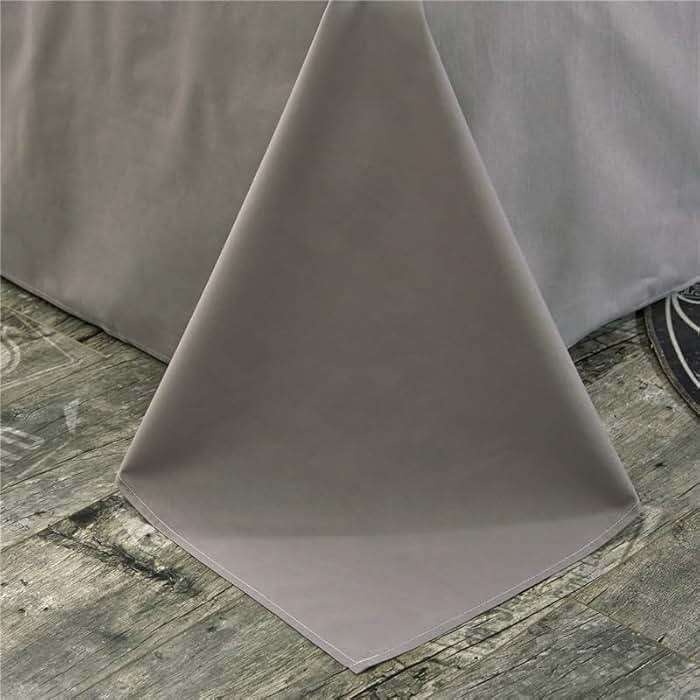 WenBags Lightweight Waterproof Flat Sheet 90 * 118 Inches California King Size-Mattress Protector for Bed & Couch, Pet Hair Resistant Cover Ideal for Dogs & Cats, Perfect for Hotels & Hospitals(Gray) - Image 2