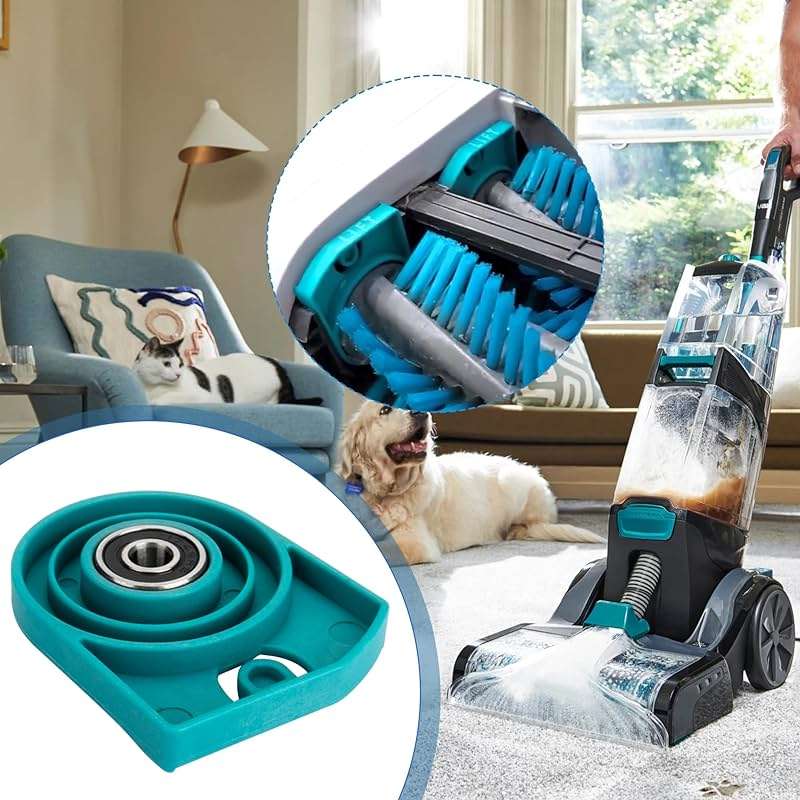 GYPNS 440013513 Brushroll End Cap Compatible with Hoover Smartwash Pet Cleaner FH52000 FH53000 Model, Automatic Carpet Cleaner Cap for Dirt Devil & Royal Vacuum Cleaners Brushroll Parts (2 Pack) - Image 4