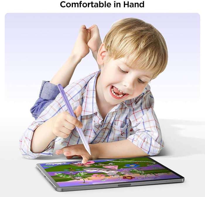DEGGE Stylus Pen for iPad 2018-2026, 15Mins Fast Charge for Apple Pencil, Palm Rejection, Compatible with iPad A16 11/10/9/8/7/6, iPad Pro M5/M4/12.9"/11", iPad mini 7/6/5, iPad Air M3/M2/5/4/3 - Image 7