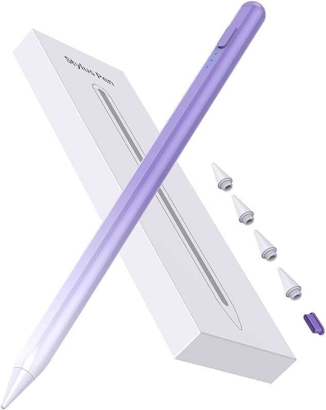 DEGGE Stylus Pen for iPad 2018-2026, 15Mins Fast Charge for Apple Pencil, Palm Rejection, Compatible with iPad A16 11/10/9/8/7/6, iPad Pro M5/M4/12.9"/11", iPad mini 7/6/5, iPad Air M3/M2/5/4/3 - Image 8