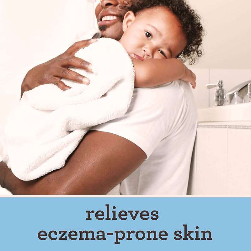 Aveeno Baby Cleansing Therapy Moisturizing Baby Body Wash with Natural Oatmeal & ProVitamin B5, Gentle Tear-Free Baby-Bath Wash for Sensitive & Eczema-Prone Skin, Hypoallergenic, 8 oz (Pack of 2) - Image 2