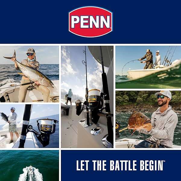 Penn Battle IV Spinning Reel and Fishing Rod Combo - Image 8