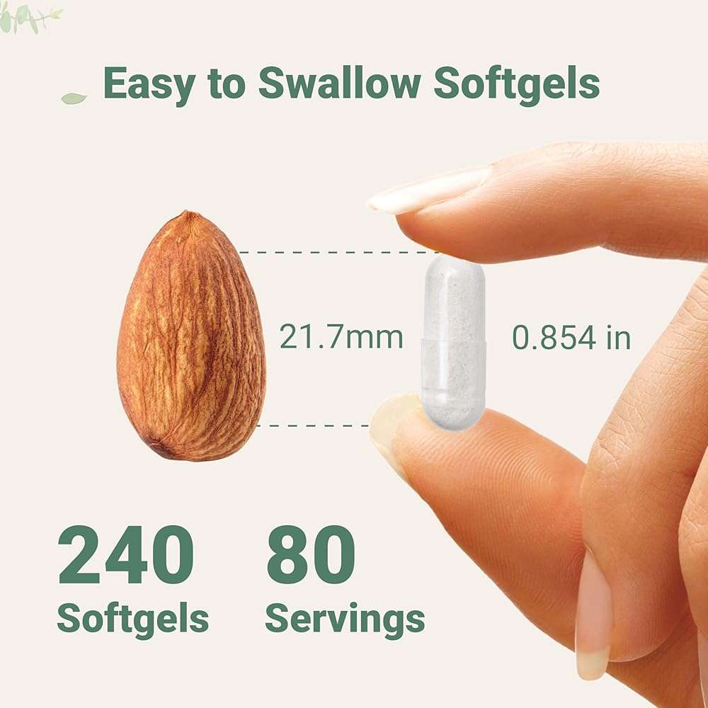 Micro Ingredients Multi Collagen Pills, 240 Capsules | Type I, II, III, V, X | Hydrolyzed Peptides with Biotin, Hyaluronic Acid, & Fat Soluble Vitamin C Complex | Non-GMO, Filler Free - Image 6