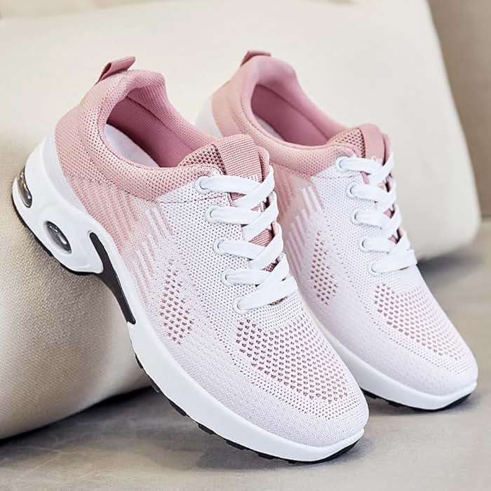 Padgene Womens Sneakers Air Cushion Running Shoes Lightweight Tennis Walking Shoes Mesh Breathable Gym Work Fashion Sneakers Athletic Comfortable Casual - Image 8