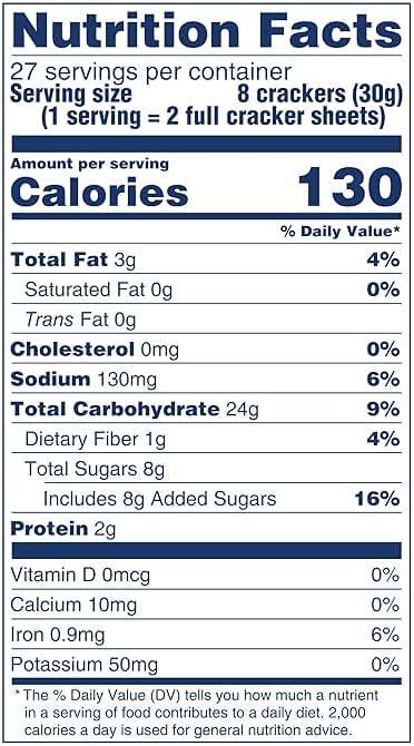 Honey Maid Graham Crackers, Party Size, 28.8 oz Box (Pack of 2) - Image 2