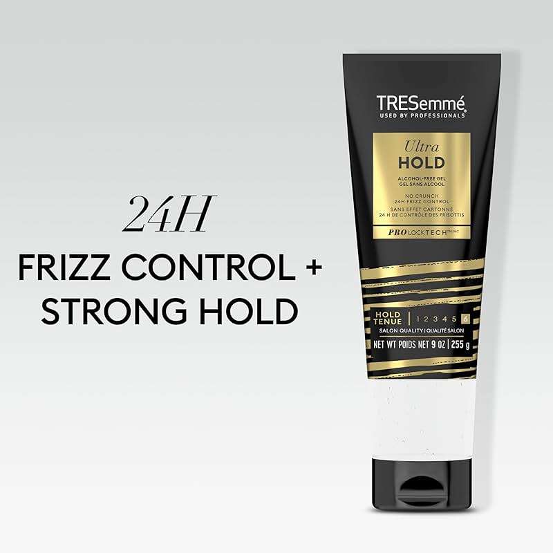 TRESemmé Gel Ultra Hold for 24H Frizz Control, with Pro Lock Technology, 9 oz (Pack of 2) - Image 3