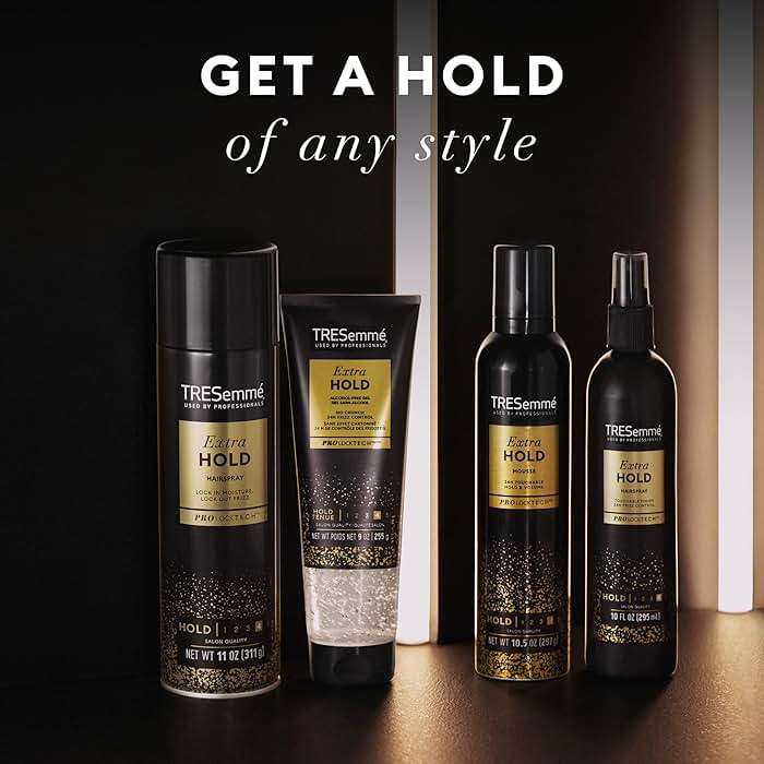 TRESemmé Gel Ultra Hold for 24H Frizz Control, with Pro Lock Technology, 9 oz (Pack of 2) - Image 4