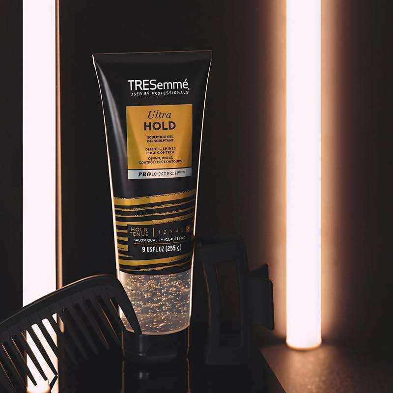 TRESemmé Gel Ultra Hold for 24H Frizz Control, with Pro Lock Technology, 9 oz (Pack of 2) - Image 5