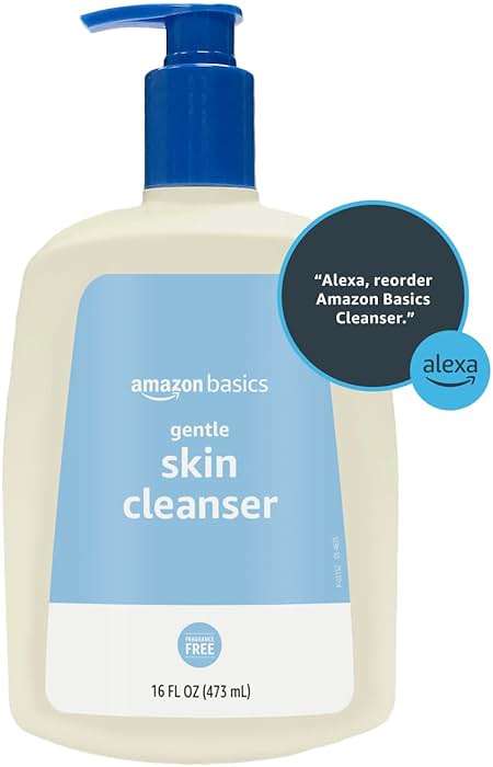 Amazon Basics Daily Facial Cleanser For Gentle Skin, Unscented, 16 Fl Oz (Pack of 2) - Image 6