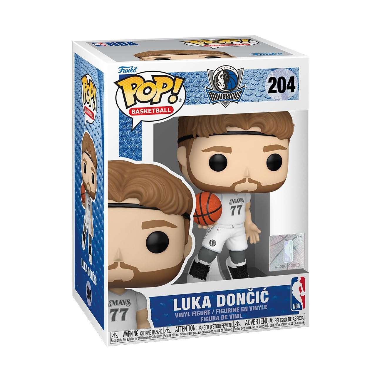 Funko Pop NBA: Dallas Mavericks - Luka Doncic - (24-25 City Edition) - Collectable Vinyl Figure - Gift Idea - Official Merchandise - Toys for Kids & Adults - Sports Fans - Image 1
