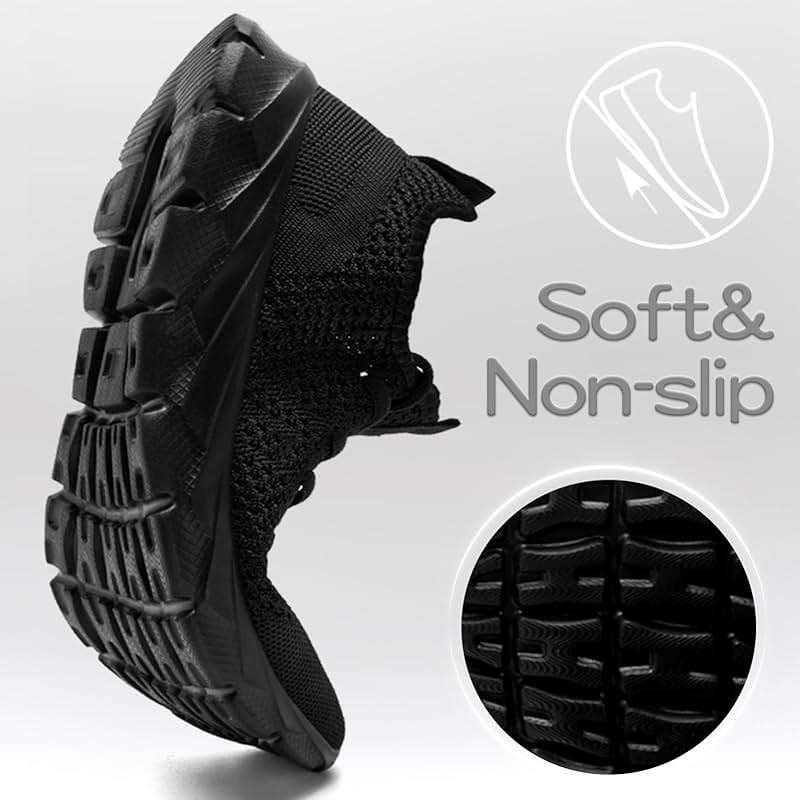 YITUHIO Mens Running Shoes Fashion Sneakers Tennis Walking Shoes Lightweight Athletic Gym Workout Shoes - Image 3